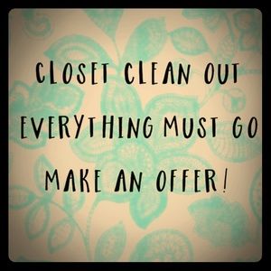 OFFERS ARE ALWAYS WELCOME!